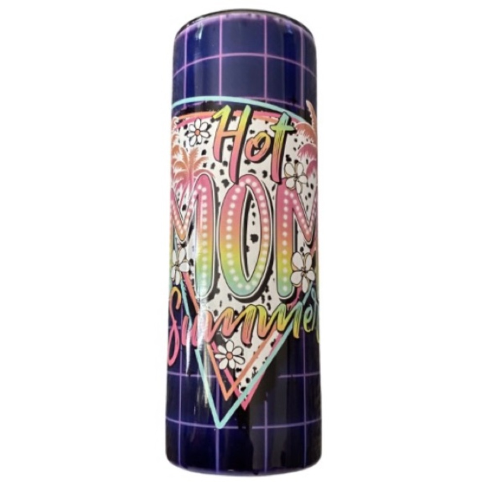 Hot Mom Summer 20 oz Skinny Tumbler